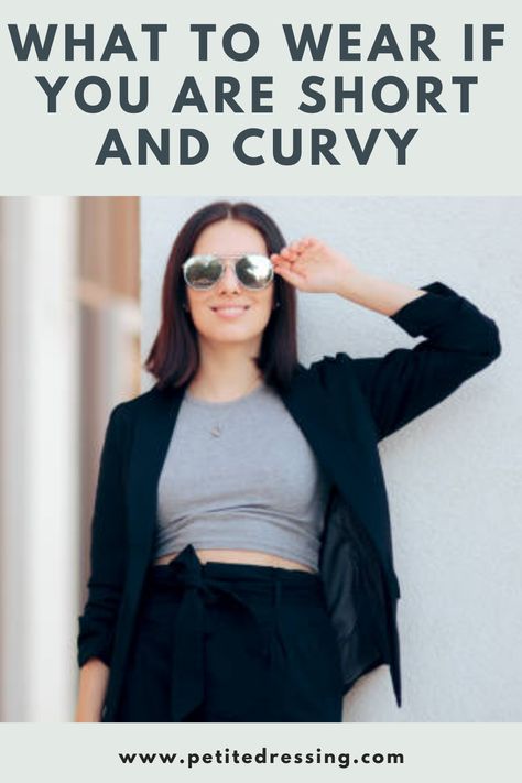 Outfits For Short Women, Short Curvy, Petite Style Outfits, Short Girl Fashion, Curvy Petite Fashion, Flattering Outfits, Fashion For Petite Women, Look Plus Size, Over 60 Fashion