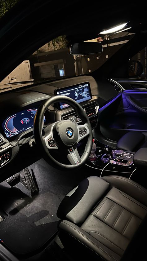 Bmw M8 Interior, Bmw Interior Aesthetic, Night Rides Car, Aesthetic Car Accessories, Car 2023, Classic Car Photoshoot, Bmw G20, Bmw Interior, Tokyo Drift Cars