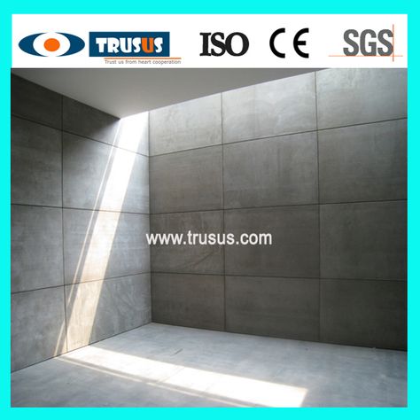 Alibaba Manufacturer Directory - Suppliers, Manufacturers, Exporters & Importers #fibercementboard #trusus Cement Board Wall, Fiber Cement Cladding, Fireplace Concrete, Cement Cladding, Fibre Cement Cladding, Exterior Wall Panels, Concrete Wall Panels, Warehouse Living, Fiber Cement Board