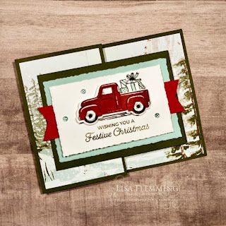 Truck Cards, Winter Karten, Stampin Up Weihnachten, One Horse Open Sleigh, Loads Of Love, Unity Stamps, Cars Classic, Hallmark Christmas Movies, Stampin Up Christmas Cards