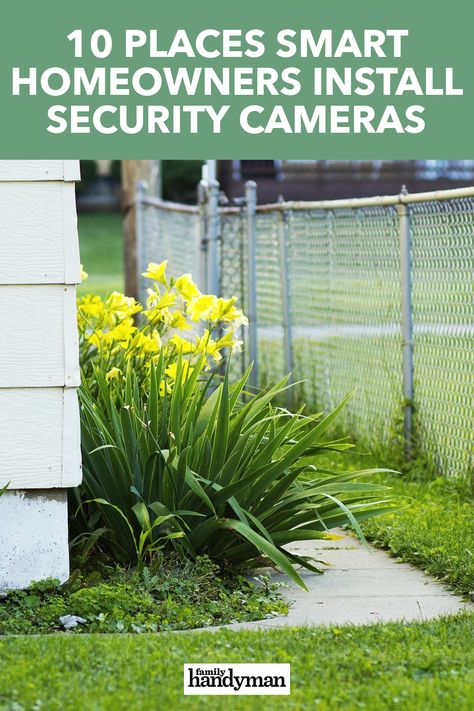 10 Places Smart Homeowners Install Security Cameras Security Lights Outdoor Ideas, Hidden Security Cameras, Hiding Security Cameras Outdoor, Security Cameras, Hidden Cameras Ideas Outside, Hidden Outdoor Camera, Hidden Cameras Ideas, Home Security Ideas, Security Systems