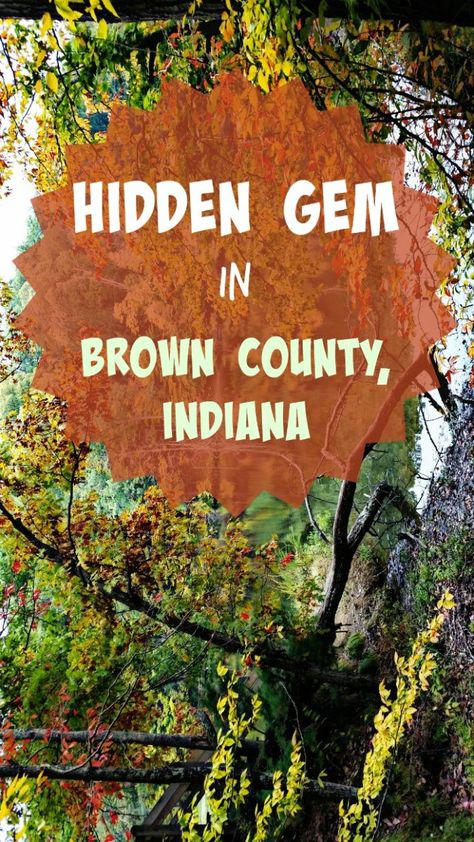 Brown County, Indiana is the place to be for fall in the Midwest! #indiana #browncounty #fallfoliage #midwest #fallcolor #browncounty #indiana #thingstodo #itinerary #fall #hiking #statepark #thingstodofall Indiana Vacation, Nashville Indiana, Brown County Indiana, Indiana Travel, Brown County, Midwest Travel, Vacation Places, North America Travel, Hidden Gem