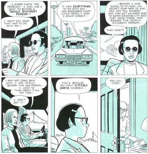 Ghost World Comic, Daniel Clowes, Ghost Comic, Every Teenagers, Ghost World, Prank Calls, Becoming An Actress, Mood Ring, Old Comics