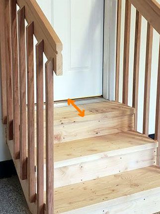 Garage Steps, Garage Stairs, Outside Stairs, Garage Entryway, Stair Plan, Carpet Staircase, Stair Lifts, Garage Renovation, Deck Steps