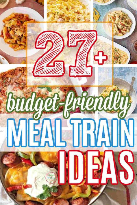 27  Budget-Friendly Meal Train Ideas - What Mommy Does Post Op Meals Healthy, Meal Train Ideas Pasta, Meals For Families After Surgery, Easy Post Surgery Meals, Meal To Take To Someone After Surgery, Meals For Recovering From Surgery, Meals For Someone After Surgery, Take A Meal Ideas Families, Meals To Bring To Families