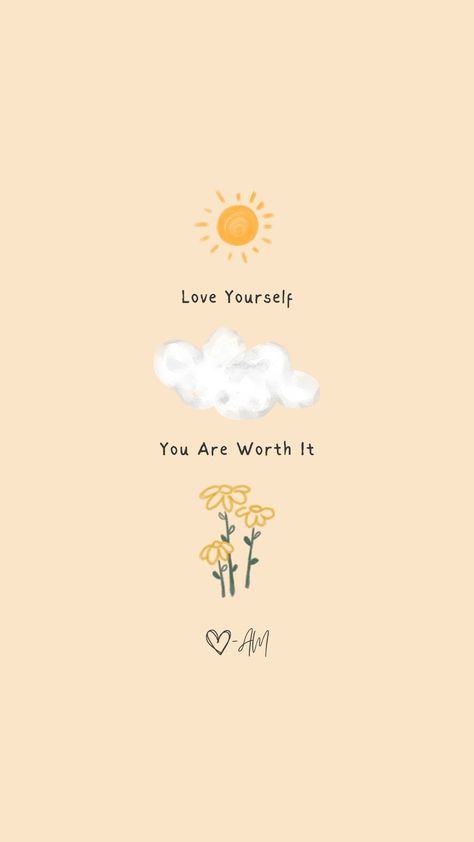 Anne-Marie Wurzel | AnneMarieSells | iPhone wallpaper aesthetic | A warm, encouraging phrase | iPhone wallpaper sky reflecting self-love | iPhone wallpaper VSCO | Phone wallpaper quotes to boost your self-confidence | Uplifting quotes fanning self-worth | Inspirational phone background aesthetic pastel | Phone backgrounds centered on loving yourself | iPhone backgrounds kindling positivity | Dreams, goals, focused on personal growth and self-appreciation | Empowering phone backgrounds aesthetic Love Yourself Aesthetic Quotes, Positive Quote Wallpapers Aesthetic, Self Confidence Wallpaper Aesthetic, Change Wallpaper Aesthetic, Inspiration Phone Wallpaper, Focus Background Iphone, Self Worth Wallpaper Aesthetic, Postive Afframations Wallpaper Aesthetic, Quotes Love Yourself Aesthetic