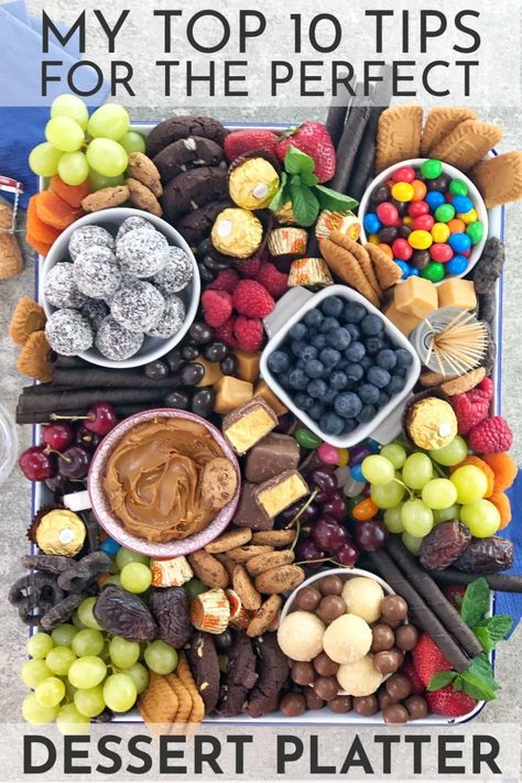 Charcuterie Dessert Board Ideas, Fruit And Dessert Charcuterie Board, Dessert Platter Ideas, Dessert Board Platter, Sweet Charcuterie Board Ideas, Dessert Charcuterie Board Ideas, Sweet Platter, Retirement Reception, Skyrim Food