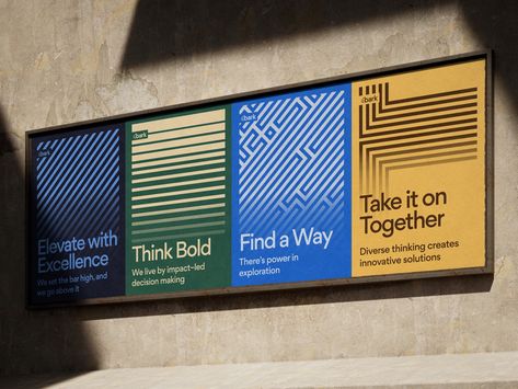 Company Value Posters by Alex Marin on Dribbble Corporate Wall Decor, Company Mission Statement Design, Corporate Core Values Design, Company Culture Design, Core Values Design Poster, Company Core Values Design, Corporate Values Poster, Corporate Values Wall, Company Values Poster