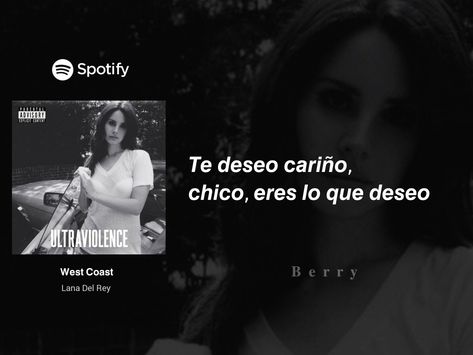 Songs Spotify, Lana Del Rey Ultraviolence, Music Letters, Lana Del Rey Songs, Lana Del Rey Lyrics, Love Phrases, Love My Boyfriend, Saddest Songs, Music Lyrics