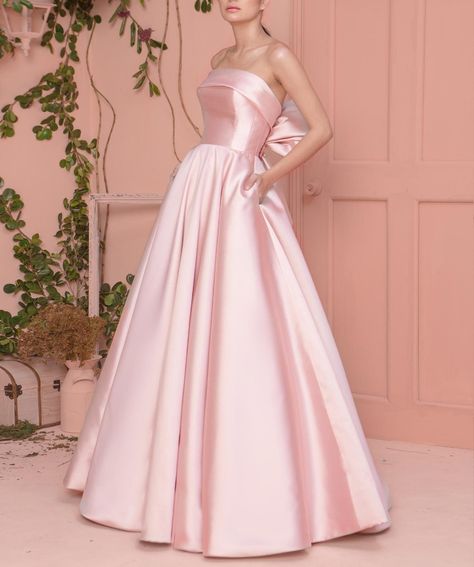 Mark Bumgarner, Back Prom Dress, Formal Dresses Graduation, Prom Dresses Elegant, Strapless Prom Dresses, Princess Gown, Prom Dresses Online, Bow Back, Big Bow