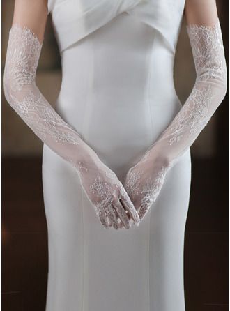 JJ's House Gloves Lace Tulle White White 60cm Wedding Veils. #JJ's House #Gloves #Lace #Tulle #White #White #60cm #WeddingVeils Wedding Gloves, Wedding Dress Arms, Gloves Lace, Tulle Gloves, Lace Suit, Bow Wedding Dress, Womens Wedding Dresses, Bridal Gloves, Lace Gloves