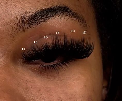 Chunky Lash Extensions, Lash Set Names, Eye Lash Extensions Styles Mapping, Lash Map Black Women, Lash Cluster Ideas, Fluffy Lashes Extensions, Lash Sets Black Women, Lash Cluster Styles, Fluffy Lash Map