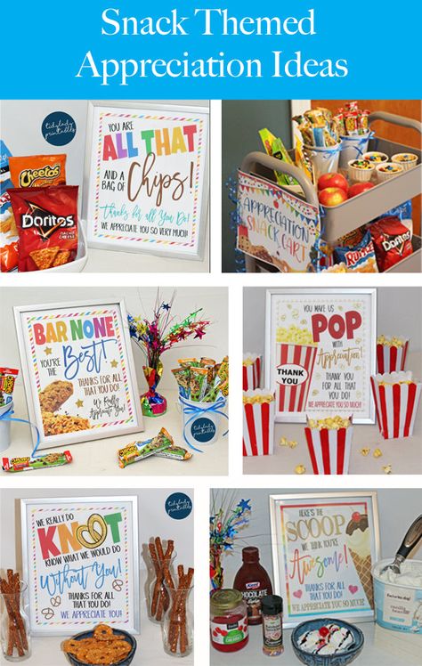 Ideas For Teacher Appreciation Week, Teacher Appreciation Week Themes, Teacher Appreciation Themes, Teacher Morale, Teachers Week, Staff Appreciation Week, Appreciation Gifts Diy, Staff Appreciation Gifts, Teacher Treats