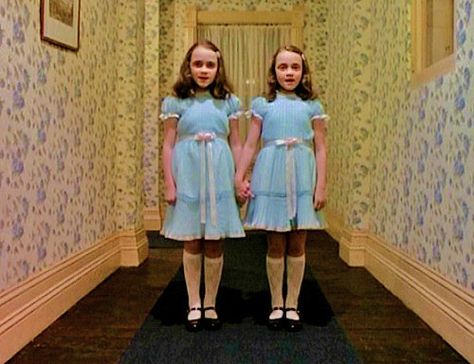 Come and play with us Danny!  "The Shining" Frankenstein 1818, The Shining Twins, Barry Lyndon, Room 237, Mischa Barton, Fritz Lang, Septième Art, Film Horror, Sean Connery