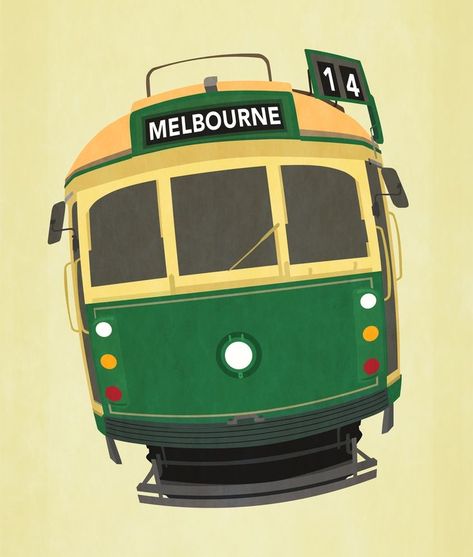 Retro Postcards, Travel Bujo, Puffing Billy, Melbourne Tram, Melbourne Skyline, Victoria Melbourne, Posters Australia, Melbourne Art, Retro Posters