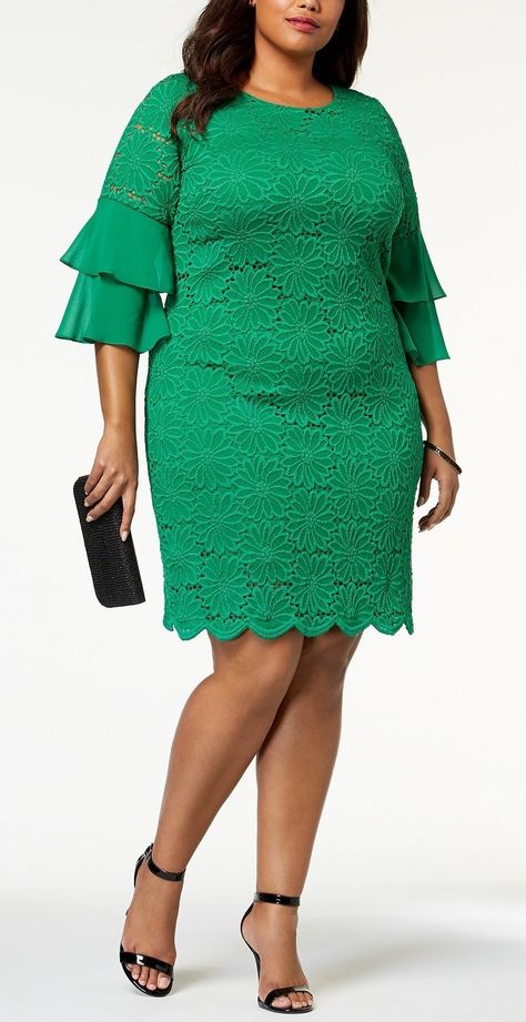 40 Plus Size Spring Wedding Guest Dresses {with Sleeves} - Alexa Webb Plus Size Formal Dresses Plus Size Formal Dresses For Wedding, Dress Outfits For Wedding Guest, Wedding Guest Dresses With Sleeves, Spring Wedding Guest Dresses, Office Kit, Dress Curvy, Plus Size Wedding Guest Dresses, Spring Wedding Guest, African Dresses Modern