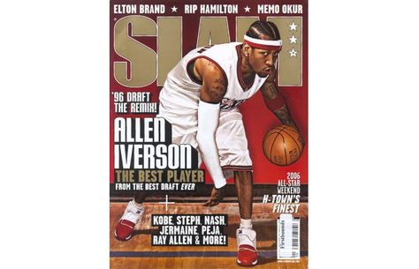 The 25 Best Sneakers to Appear on SLAM Covers Slam Basketball, Slam Cover, Sports Magazine Covers, Pop Culture Posters, Slam Magazine, Sport Magazine, Nba Basketball Art, Basketball Players Nba, 90s Sports