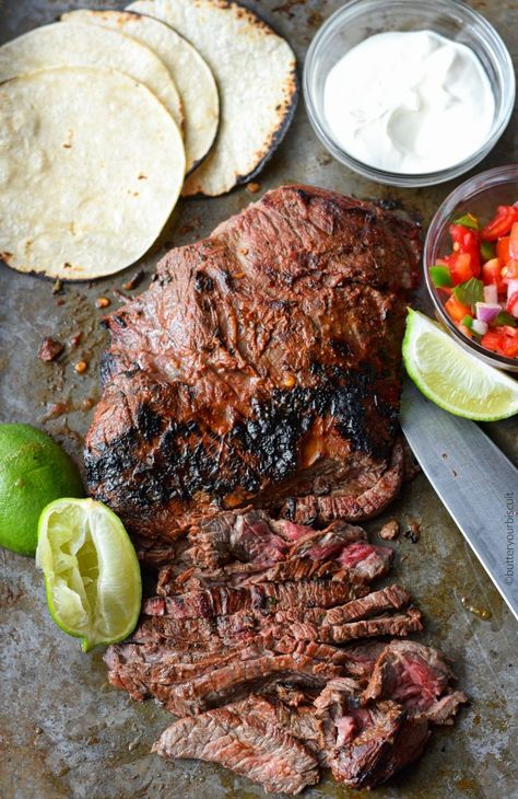 Street Tacos Steak, Flank Steak Street Tacos, Steak Street Tacos, Tacos Steak, Flank Steak Tacos, Street Taco Recipe, Flank Steak Recipes, Easy Steak Recipes, Steak Tacos