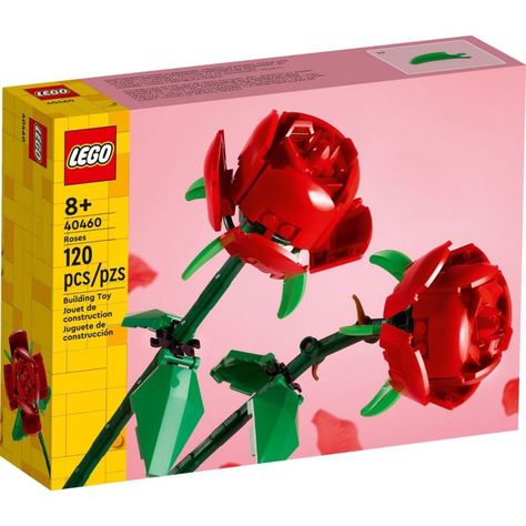 Lego Roses, Diy Lego, Construction Lego, Shop Lego, Botanical Collection, Lego Creator, Mors Dag, Diy Valentines Gifts, Lego Building