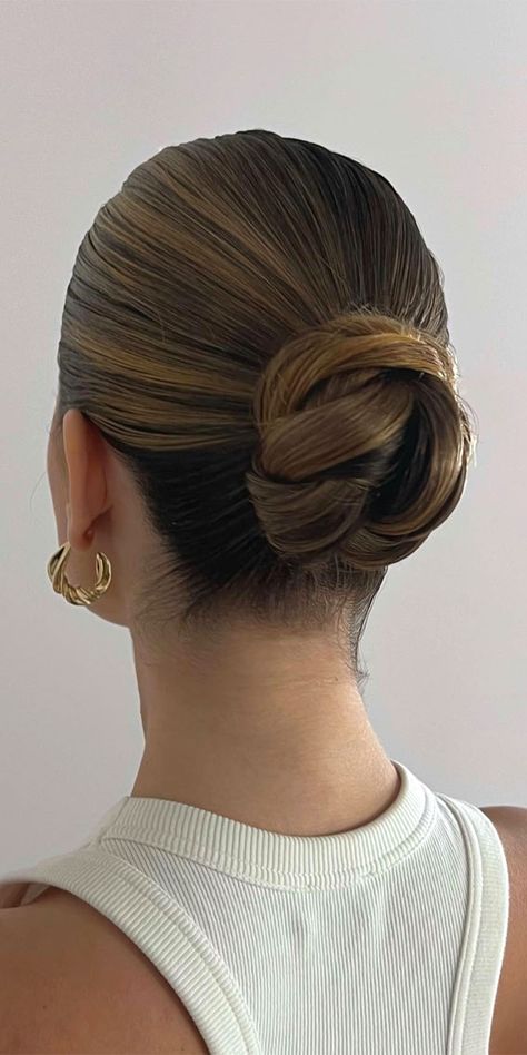 elegant updo, chic updo, simple updo, upstyles, wedding updos, wedding upstyles, wedding hairstyles, sleek updo, elegant updo hairstyles, Elegant updo hairstyles for wedding, Elegant updo hairstyles for medium hair, Elegant updo hairstyles for long hair, elegant updos for medium hair, updo hairstyles for medium length hair Wedding Hair For Simple Dress, Bridal Hair For High Neckline, Medium High Bun Wedding Hair, Hairstyles Updos For Medium Length Hair, Buns Medium Length Hair, Medium Bun Hairstyles, Simple Elegant Updo, Wedding Hair For Bride Updo, Wedding Hair Up Bride