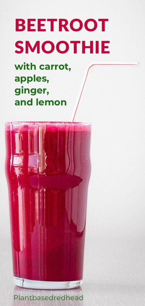 This quick and easy beetroot carrot smoothie is the perfect addition to your healthy routine! Made with apples, ginger, and lemon, it’s a tasty blend of sweetness, spice, and freshness. This immune-boosting smoothie is ideal for breakfast, body cleanse, or clean eating. Enjoy its vibrant pink hue while incorporating anti-inflammatory, nutrient-packed ingredients. A must-try for fans of healthy drinks and pink smoothies! Beet Apple Smoothie, Beetroot And Carrot Smoothie, Beet Powder Smoothie Recipes, Beet Smoothie Recipes, Beets Smoothie, Smoothie With Apple, Beetroot Smoothie, Beets Smoothie Recipes, Immune Boosting Smoothie