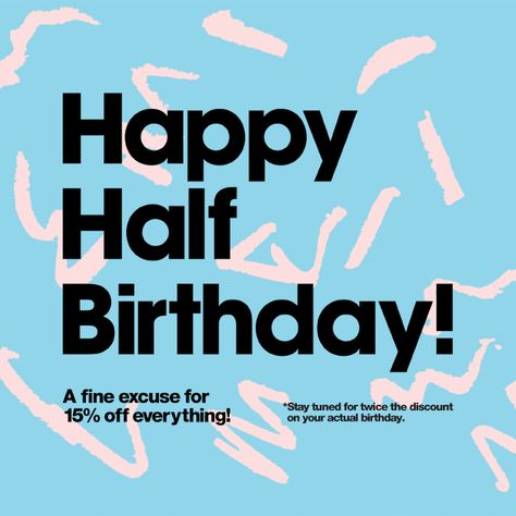 - Gif Email Design, Birthday Sale Design, Birthday Campaign, Email Gif, Happy Half Birthday, Birthday Email, Newsletter Layout, Best Gif, Web Ads