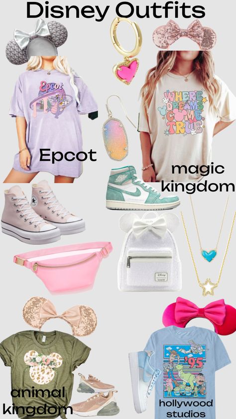 Disney Fashion Outfits, Disney Vacation Outfits, Epcot Outfit, Disney Park Outfit, Disney Attire, Disney Bound Outfits Casual, Disney Trip Outfits, Disney Outfits Women, Disney Fits