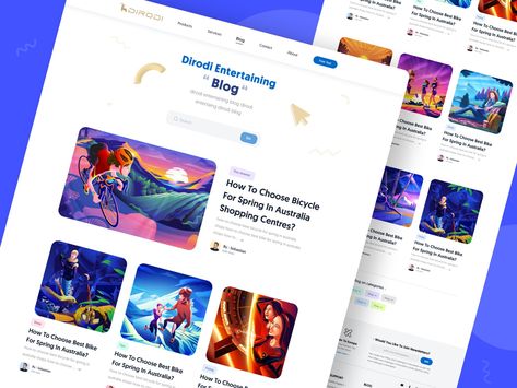 Web App Ui Design, Blog Post Layout, Ui Ux Website, Blog Post Template, Concept Web, Blog Website Design, Ui Design Website, Design Blogs, Website Design Layout