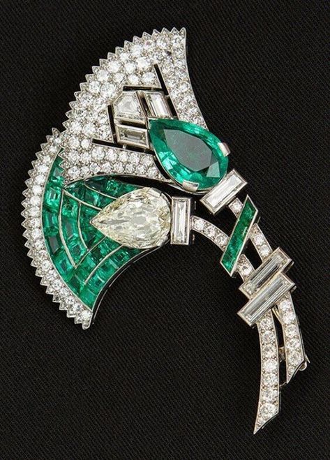 Diamond Brooch