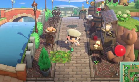 Animal Crossing European Town, Acnh Town Ideas, European Town, Dream Code, City Ideas, Brick Path, Town Ideas, French Theme, City Island