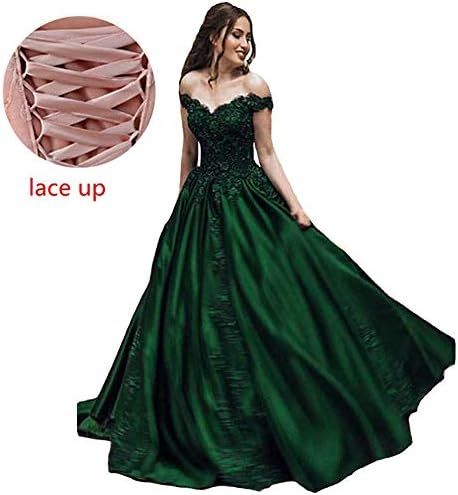 Red Green Dress, Green Ball Gown, Long Ball Gown, Green Evening Dress, Cheap Evening Dresses, Ball Gowns Evening, Gown Prom, Green Prom Dress, Satin Prom Dress