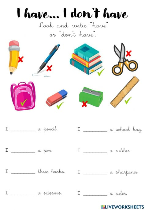 Verb to have online worksheet for 1º. You can do the exercises online or download the worksheet as pdf. Yes I Do No I Dont Worksheet, Verb To Have Worksheets For Kids, Do You Have Worksheet, Verb To Do Worksheet, I Have Worksheets For Kids, This Is These Are Worksheet, Have Has Worksheets For Kids, Verb To Have Worksheet, Verbs For Kids