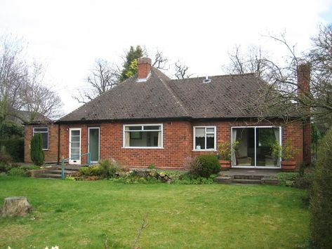 Extension & Refurbishment – Before and After | Stoneleigh Architectural - Wolverhampton Architectural Services Bungalow Before And After, Ground Floor Extension Ideas, Bungalow Extensions Before And After, Bungalow Conversion Before And After, 1930s Bungalow Exterior, Bungalow Extension Plans, Bungalow Renovation Before And After, Dorma Bungalow, 1970s House Renovation