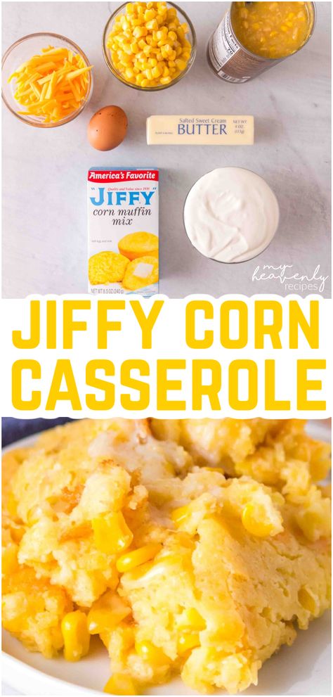 jiffy corn casserole Dinner Dishes Easy, Mission Bbq Corn Casserole Recipe, Jiffy Corn Mix Corn Casserole, Creamed Corn Casserole Jiffy, 5 Ingredient Jiffy Corn Casserole, Corn Casserole With Jif, Corn Jiffy Casserole, Scalloped Corn Casserole Jiffy, Jiffy Corn Casserole With Cheese