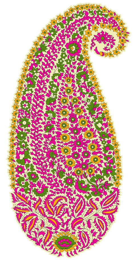 Wedding Doodles, Textile Pattern Design Fashion, Paisley Print Design, Ethnic Pattern Design, Botanical Flower Art, Folk Art Flowers, Print Design Art, Paisley Art, Textile Prints Design