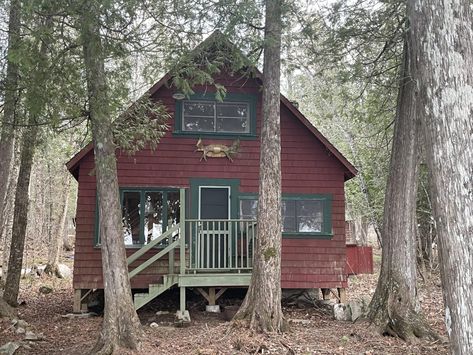 Mountain cabin exterior