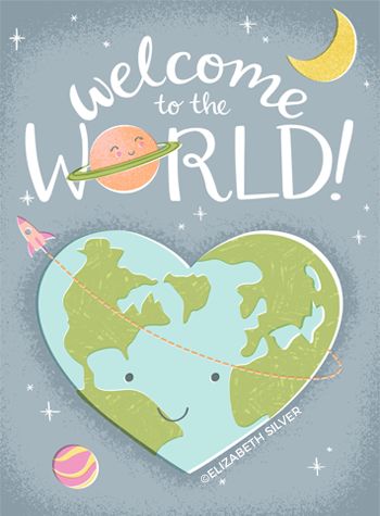 Welcome To The World Baby, Welcome To The World, Welcome Baby Party, Gender Reveal Gifts, Greeting Card Art, Baby Greeting Cards, Wedding Invitation Card Design, Congratulations Baby, Baby Album