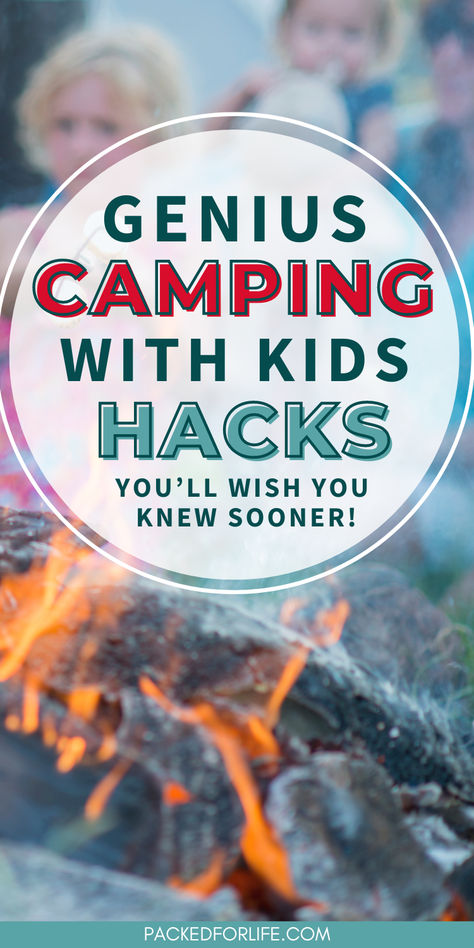 Campfire with two young kids roasting marshmallows. Things To Do While Camping With Kids, Tenting With Kids, First Time Camping With Kids, Inside Camping Ideas For Kids, Camping Tips With Kids, Camping List With Kids, Rv Camping With Kids, Camping With Kids Food, Easy Family Camping Meals