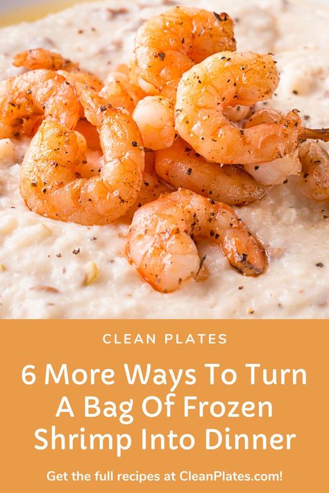 Peeled Shrimp Recipes, Creative Dinner Ideas, Shrimp Ideas, Precooked Shrimp Recipes, Raw Shrimp Recipes, Creative Dinner, Frozen Shrimp Recipes, Frozen Cooked Shrimp, Cooked Shrimp Recipes