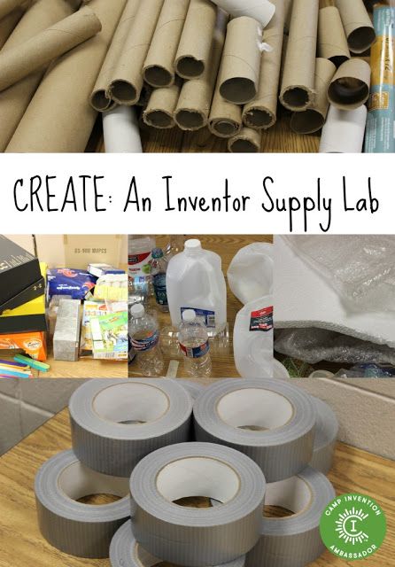 Create an Inventor Supply Lab with Recycled Materials | STEM Activities for Kids Science Experience, Stem Activities For Kids, Steam Ideas, Stem Lab, Preschool Stem, Steam Projects, Stem Classroom, Maker Space, Stem Steam