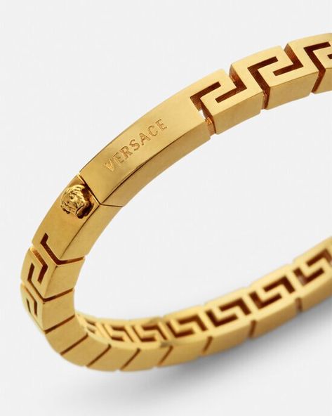 Versace Fashion Bracelets for Women Versace Bangle Gold, Versace Gold Bracelet, Mens Bracelet Gold Jewelry, Versace Bracelet, Modern Gold Jewelry, Versace Gold, Versace Jewelry, The Bangles, Bracelets Design