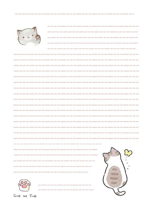 Notebook Paper Template, Writing Paper Template, Memo Pad Design, Writing Paper Printable Stationery, Note Writing Paper, Writing Paper Printable, Memo Paper, Bullet Journal Design Ideas, Cute Notes