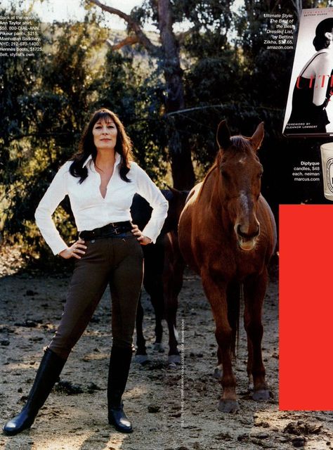 Angelica Houston, Angelica Huston, Kibbe Types, Hermes Boots, Be Queen, John Huston, Anjelica Huston, My Idol, Sunday Style