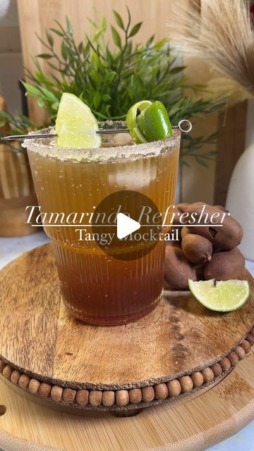 Mocktails & Recipes on Instagram: "Tamarindo Refresher!

- Tamarindo purée 
- Lime juice 
- Agave syrup 
- Mint leaves 
- Lemon seltzer 
- Granulated sugar 
Tangy and delicious refresher! Each ingredient is fresh and when combined together it becomes a delightful experience to enjoy your day. I have all the ingredients and tools linked in my bio. As always, enjoy! #homemade #homemadefood #food #foodie #healthyfood #recipe #healthyrecipes #receitas #summervibes #drinks #drink #drinklocal #mocktails #mocktailrecipe #cocktails #cocktailrecipes #bebidas #tamarindo #tamarind #refreshing #refresh #fall #falldrinks #lunchideas #dinnerideas #brunch #brunchideas" Tamarind Recipes Drinks, Tamarind Drink, Mocktails Recipes, Tamarind Recipes, Tamarind Juice, Agave Syrup, Fall Drinks, Mocktail Recipe, Enjoy Your Day