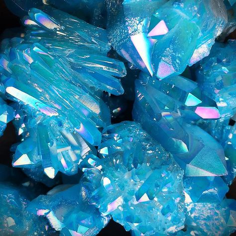 Turquoise Crystal Aesthetic, Cyan Crystal, Wildflower Cottage, Celestial Aesthetic, Aqua Aura Quartz, Blue Aura, Crystal Aesthetic, Aqua Aura, Aura Crystals