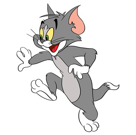 How to Draw Tom from Tom and Jerry - Really Easy Drawing Tutorial Tom From Tom And Jerry, Easy Drawing Tutorial, Easy Drawing, Tom And Jerry, Easy Kids, Learn To Draw, Drawing Tutorial, Cartoon Characters, To Draw