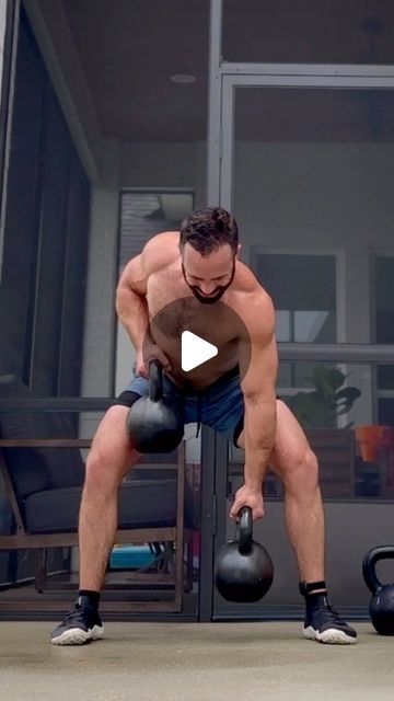 Cameron Martin - Health & Fitness Coach on Instagram: "These quick hitters are necessary sometimes. Especially with an unpredictable schedule and 3 kids. The kettlebells are 24kg/53lbs.
-
Coaching in bio.
-
#fullbodyworkout #kettlebelltraining #workout #kettlebellworkout #fitness #dadfit #homegym" Double Kettlebell Workout, Kettlebell Hiit Workout, Kettlebell Hiit, Kettlebell Snatch, Kettlebell Kings, Kettle Bell, Kettlebell Training, Kettlebell Workout, Fitness Coach