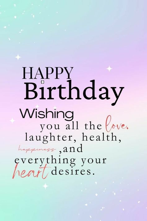 Happy Birthday Card For Best Friend, Birthday Notes For Friend, Birthday Wishes Woman, Happy B Day Wishes, Birthday Wishes For Special One, Happy Birthday Images For Women, Special Happy Birthday Wishes For Him, B Day Card Ideas, Happy Birthday For Friend