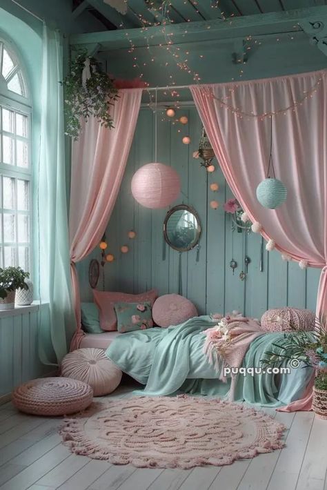 Adult Princess Bedroom, Princess Bedroom Ideas, Blue Girls Rooms, Fairytale Bedroom, Apartment Ideas Aesthetic, Princess Bedrooms, Future Bedroom, Cool Kids Bedrooms, Pink Furniture