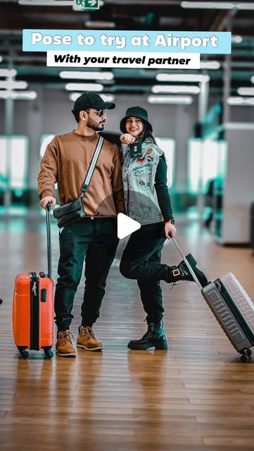 𝐌 𝐀 𝐍 𝐈 𝐒 𝐇 𝐀 (𝐌𝐢𝐧𝐢) on Instagram: "Tag your Travel Partner ⬇️ & save this reel for your next travel ✈️ • • • Airport pose, photography, photo ideas, Couple poses, bff poses , travel photo  • • • #minishalove #airportphotography #airport #couplephotography #bffphotoshoot #travelpartner #photoideas #posemaker #reels #reelsvideos #explore #explorepage" Airport Couple Photos, Airport Photography Ideas, Travel Photography Ideas Instagram, Couple Travel Photos Airport, Airport Reels Ideas, Airport Couple Pictures, Couple Airport Pictures, Airport Photo Ideas Instagram, Airport Photos Ideas